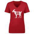 Wisconsin Women's V-Neck T-Shirt | 500 LEVEL
