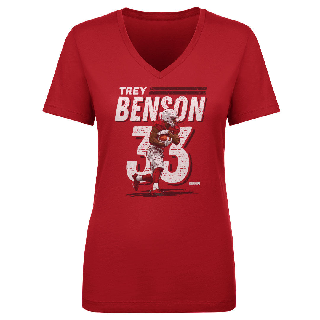 Trey Benson Women's V-Neck T-Shirt | 500 LEVEL