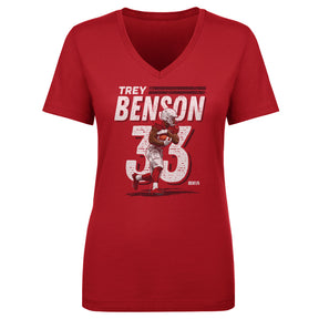 Trey Benson Women's V-Neck T-Shirt | 500 LEVEL