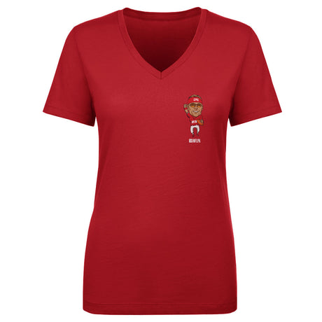 Christian McCaffrey Women's V-Neck T-Shirt | 500 LEVEL