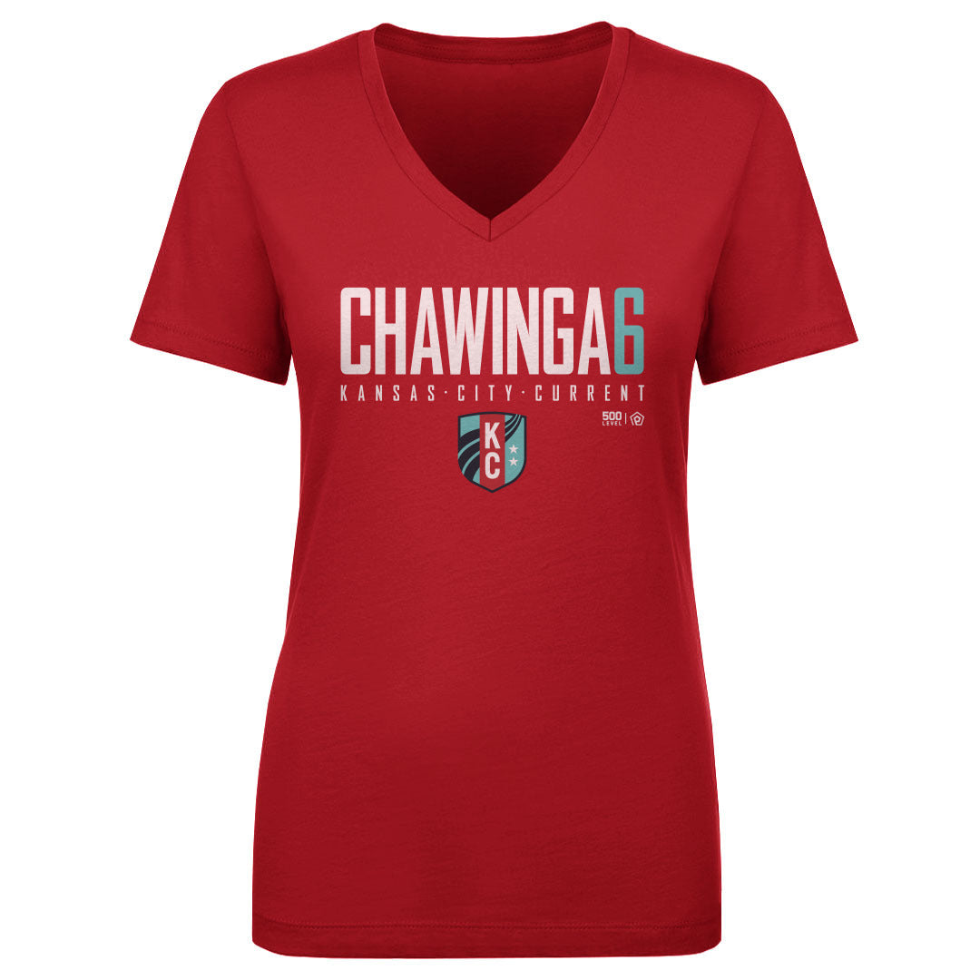 Temwa Chawinga Women's V-Neck T-Shirt | 500 LEVEL