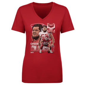 Creed Humphrey Women's V-Neck T-Shirt | 500 LEVEL