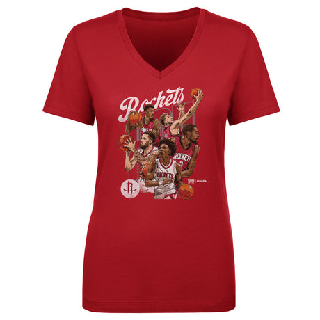 Houston Rockets Women's V-Neck T-Shirt | 500 LEVEL