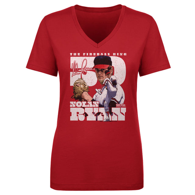 Nolan Ryan Women's V-Neck T-Shirt | 500 LEVEL