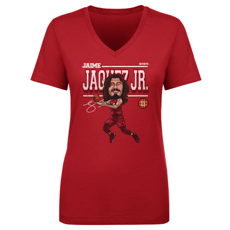 Jaime Jaquez Jr. Women's V-Neck T-Shirt | 500 LEVEL