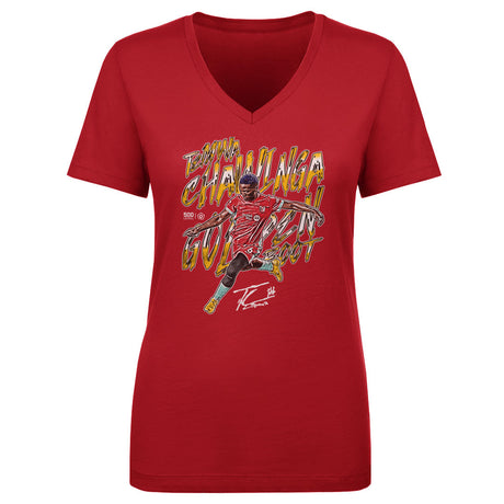 Temwa Chawinga Women's V-Neck T-Shirt | 500 LEVEL