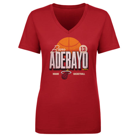 Bam Adebayo Women's V-Neck T-Shirt | 500 LEVEL