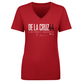 Elly De La Cruz Women's V-Neck T-Shirt | 500 LEVEL