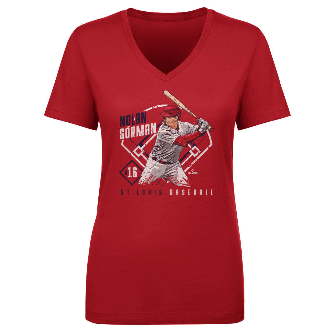 Nolan Gorman Women's V-Neck T-Shirt | 500 LEVEL