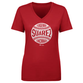 Eugenio Suarez Women's V-Neck T-Shirt | 500 LEVEL