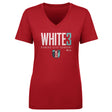 Amelia White Women's V-Neck T-Shirt | 500 LEVEL