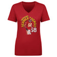 Derrick Thomas Women's V-Neck T-Shirt | 500 LEVEL