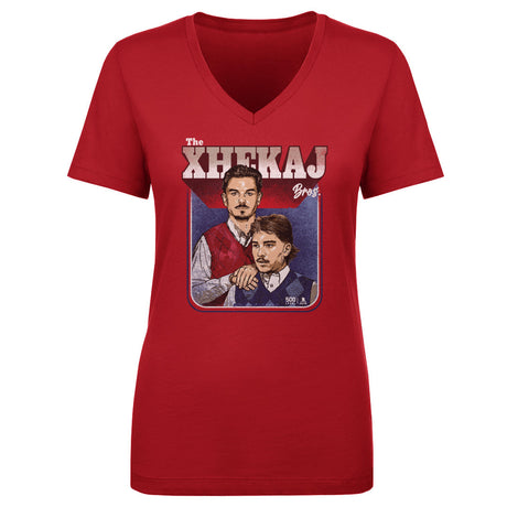 Arber Xhekaj Women's V-Neck T-Shirt | 500 LEVEL