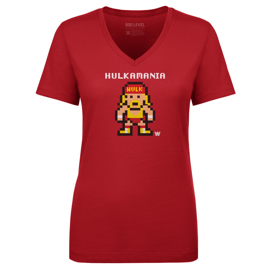 Hulk Hogan Women's V-Neck T-Shirt | 500 LEVEL