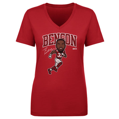 Trey Benson Women's V-Neck T-Shirt | 500 LEVEL