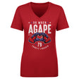 Charlie Lindgren Women's V-Neck T-Shirt | 500 LEVEL