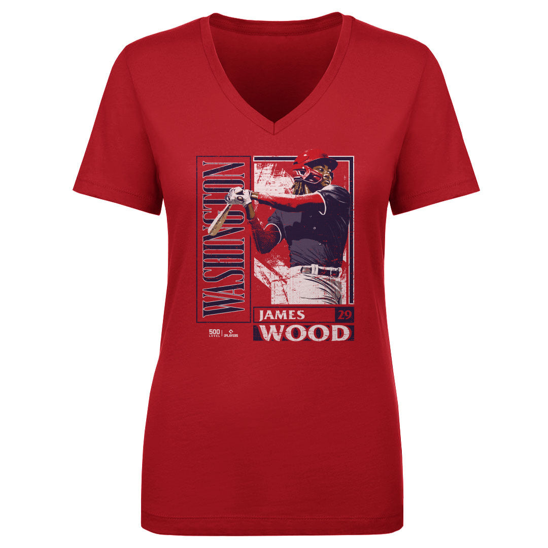 James Wood Women's V-Neck T-Shirt | 500 LEVEL