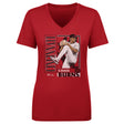 Chase Burns Women's V-Neck T-Shirt | 500 LEVEL