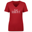 Christmas Women's V-Neck T-Shirt | 500 LEVEL