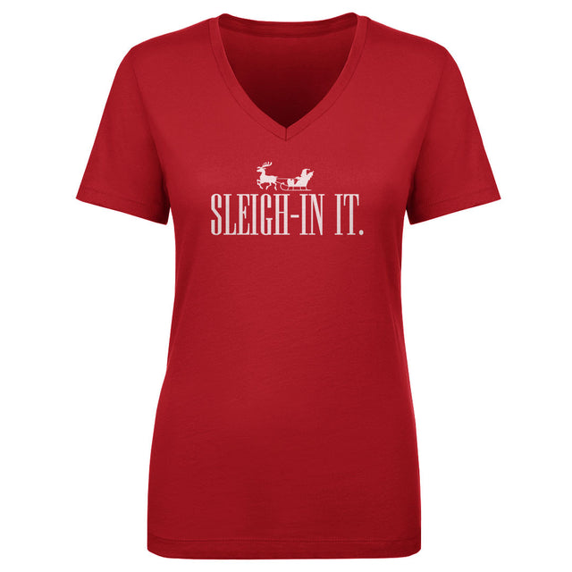 Christmas Women's V-Neck T-Shirt | 500 LEVEL