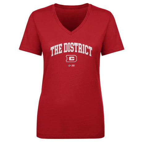 DC Defenders Women's V-Neck T-Shirt | 500 LEVEL