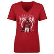 Emeka Egbuka Women's V-Neck T-Shirt | 500 LEVEL
