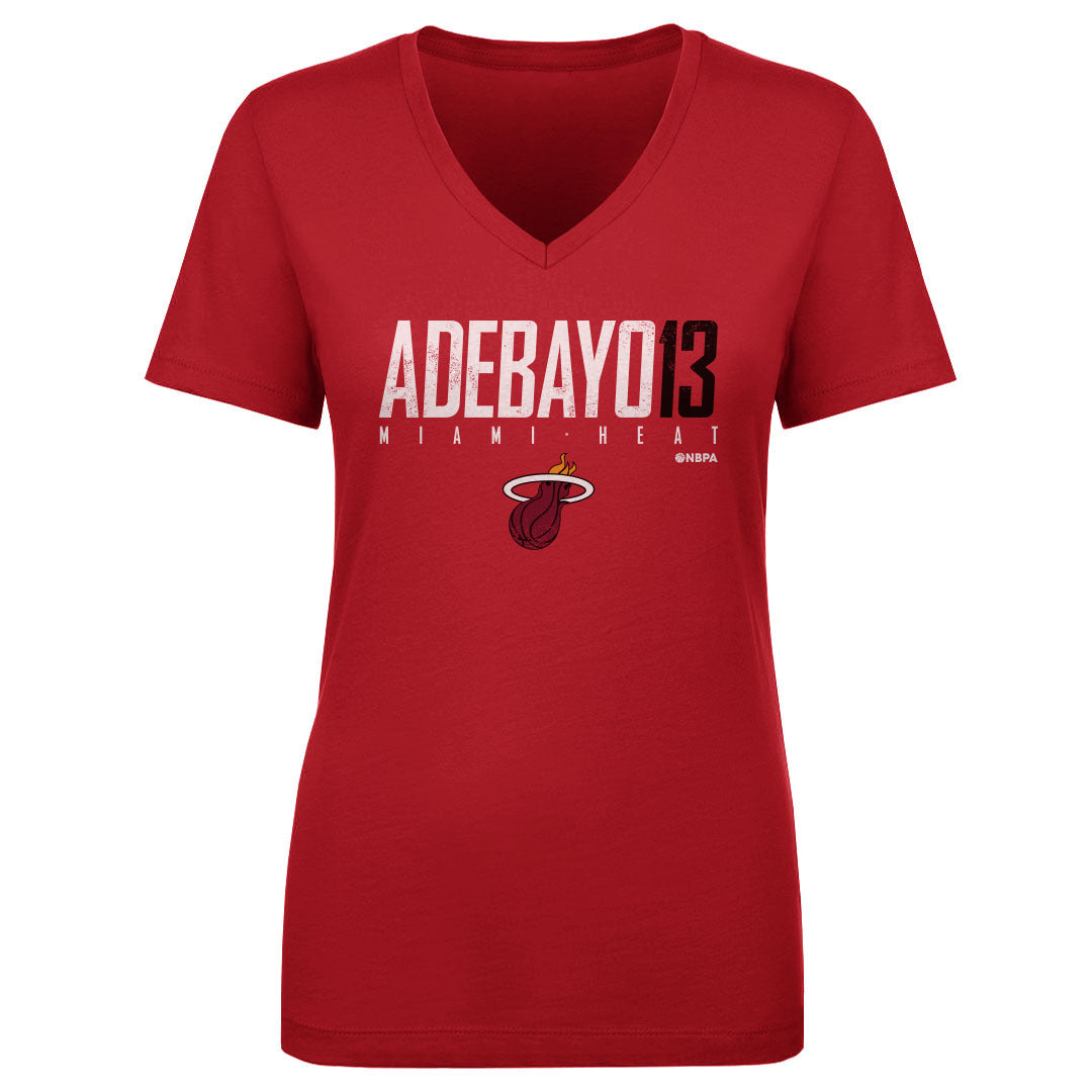 Bam Adebayo Women's V-Neck T-Shirt | 500 LEVEL