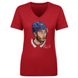 Juraj Slafkovsky Women's V-Neck T-Shirt | 500 LEVEL