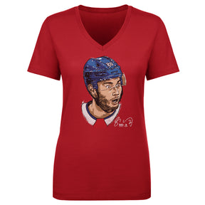 Juraj Slafkovsky Women's V-Neck T-Shirt | 500 LEVEL