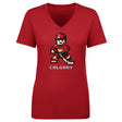 Calgary Hockey Women's V-Neck T-Shirt | 500 LEVEL