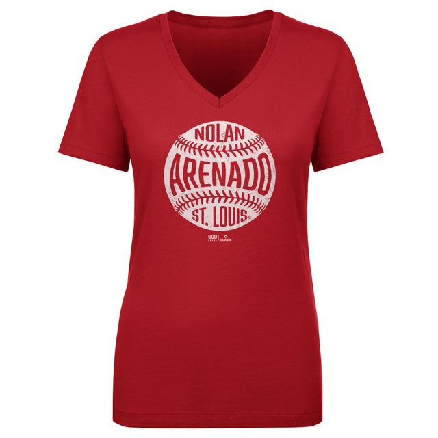 Nolan Arenado Women's V-Neck T-Shirt | 500 LEVEL