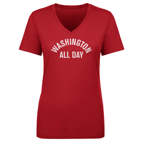 Washington D.C. Women's V-Neck T-Shirt | 500 LEVEL