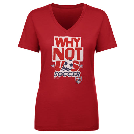 U.S. Soccer Women's V-Neck T-Shirt | 500 LEVEL