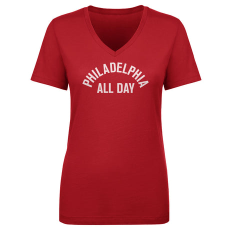 Philadelphia Women's V-Neck T-Shirt | 500 LEVEL