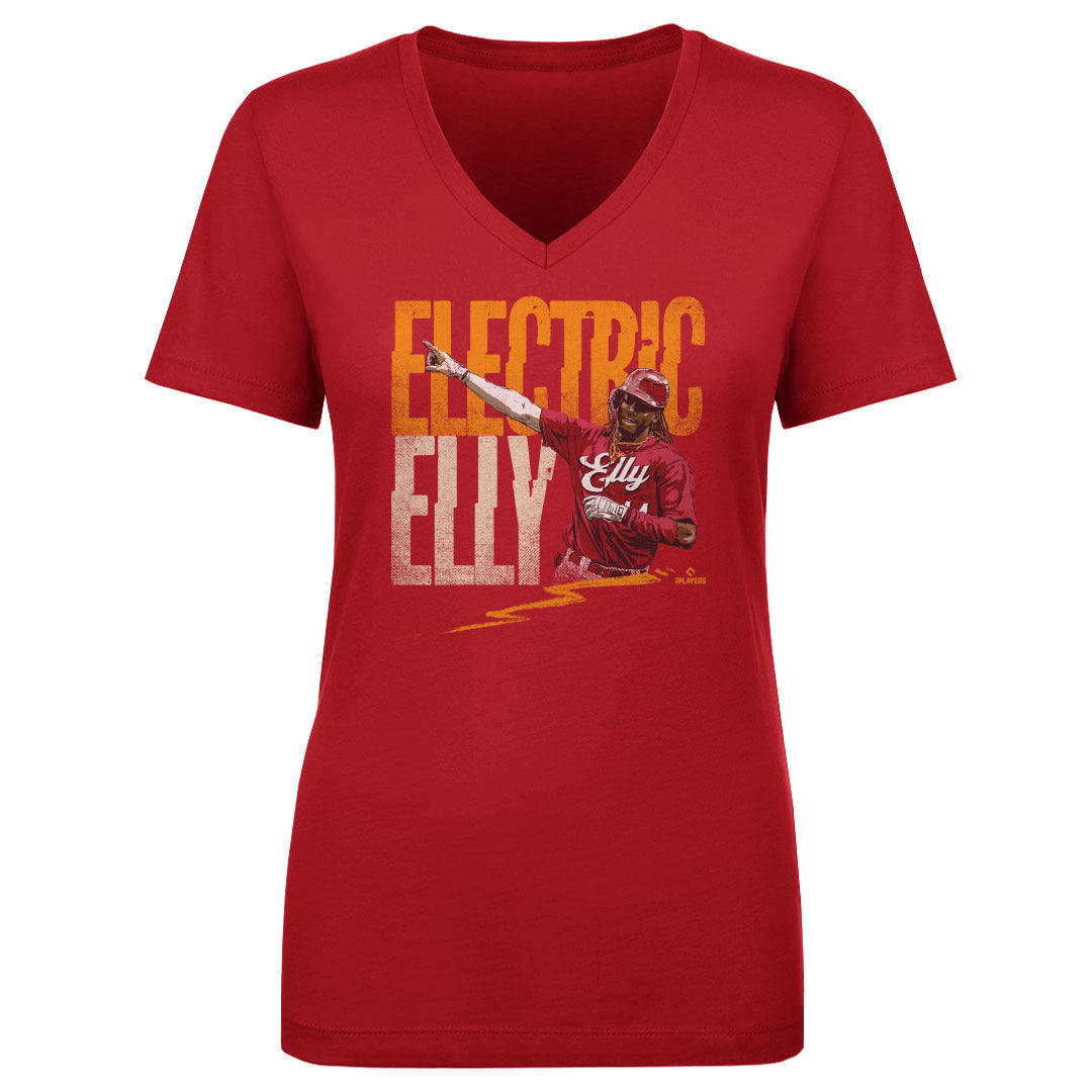 Elly De La Cruz Women's V-Neck T-Shirt | 500 LEVEL