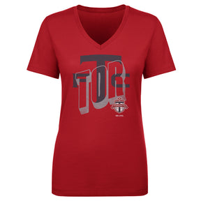 Toronto FC Women's V-Neck T-Shirt | 500 LEVEL