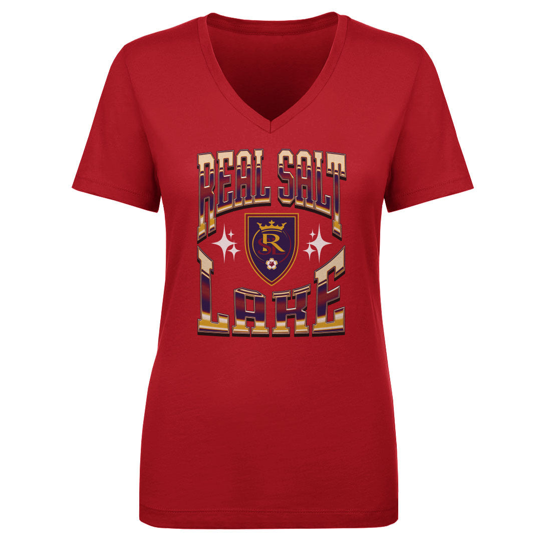 Real Salt Lake Women&#39;s V-Neck T-Shirt | 500 LEVEL
