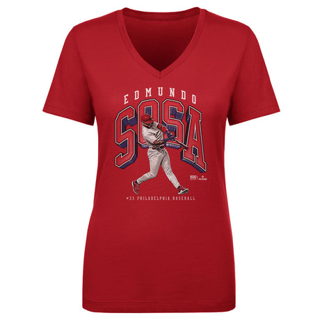 Edmundo Sosa Women's V-Neck T-Shirt | 500 LEVEL