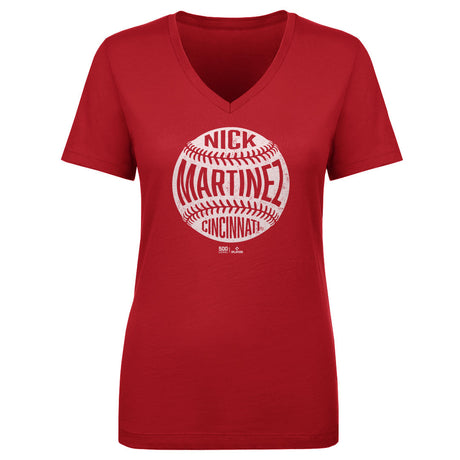 Nick Martinez Women's V-Neck T-Shirt | 500 LEVEL