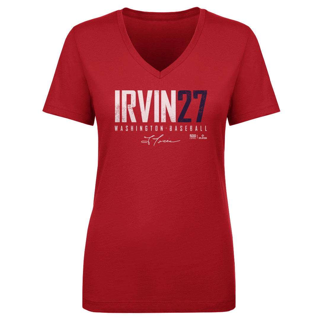 Jake Irvin Women's V-Neck T-Shirt | 500 LEVEL