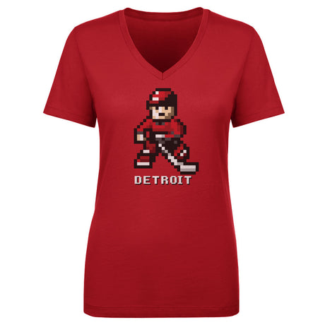 Detroit Hockey Women's V-Neck T-Shirt | 500 LEVEL
