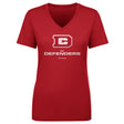 DC Defenders Women's V-Neck T-Shirt | 500 LEVEL