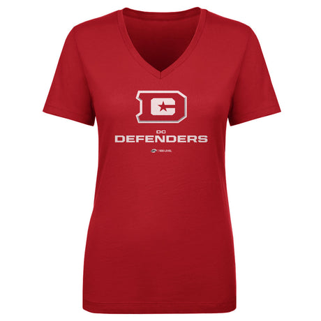 DC Defenders Women's V-Neck T-Shirt | 500 LEVEL