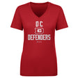 DC Defenders Women's V-Neck T-Shirt | 500 LEVEL