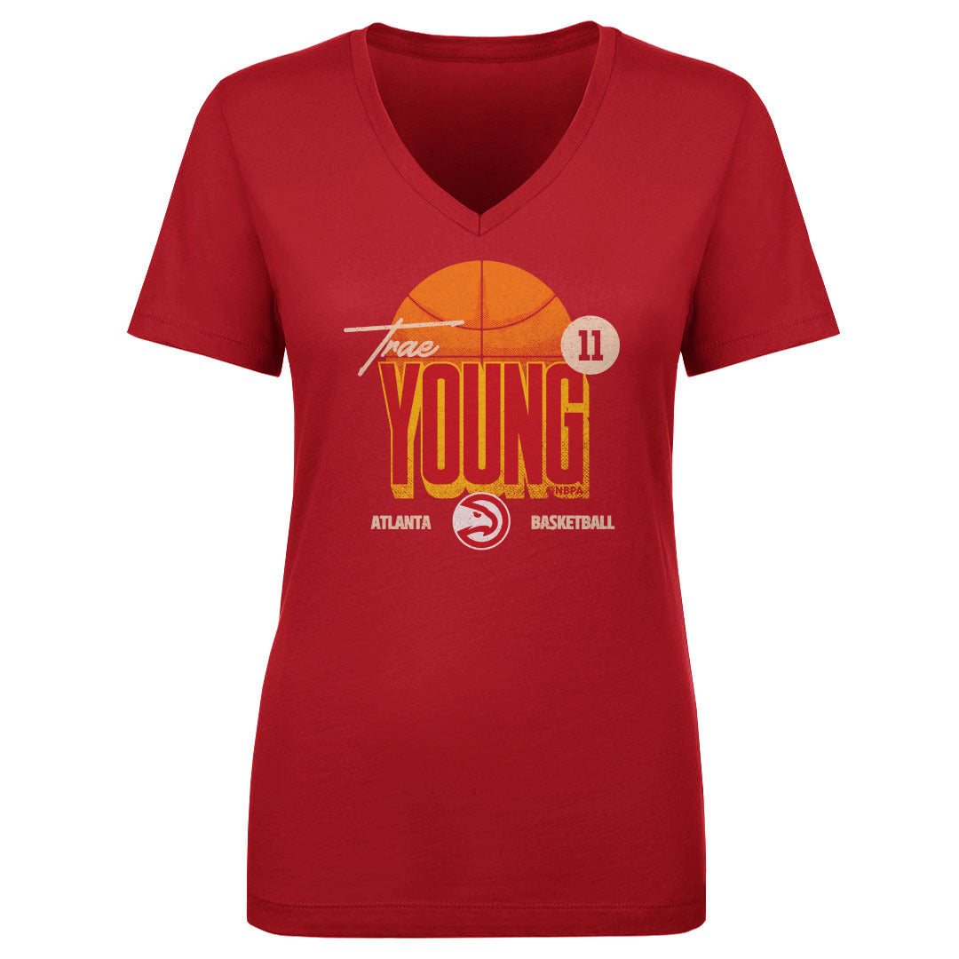 Trae Young Women's V-Neck T-Shirt | 500 LEVEL