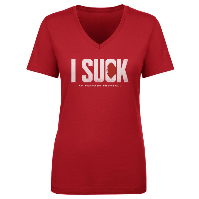 Fantasy Football Women's V-Neck T-Shirt | 500 LEVEL
