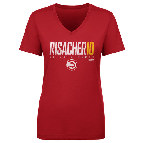 Zaccharie Risacher Women's V-Neck T-Shirt | 500 LEVEL