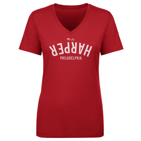 Bryce Harper Women's V-Neck T-Shirt | 500 LEVEL