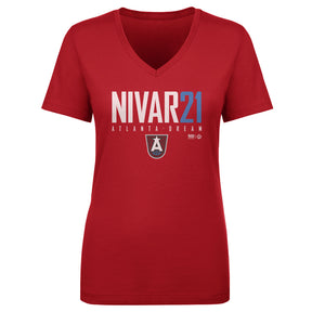 Indya Nivar Women's V-Neck T-Shirt | 500 LEVEL
