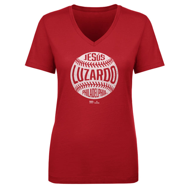 Jesus Luzardo Women's V-Neck T-Shirt | 500 LEVEL